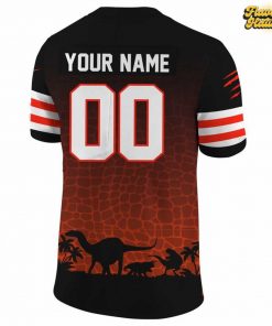 Cleveland Browns Jurassic Park 2025 Special Football Jersey 3