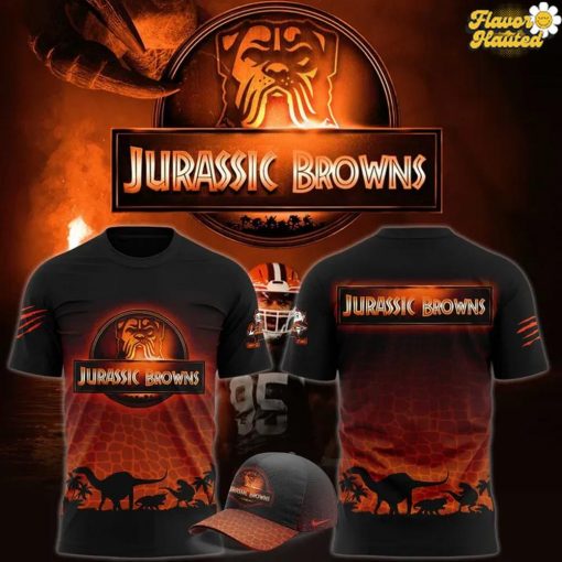 Cleveland Browns Jurassic Park 2025 Special T-Shirt