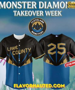 Cleveland Monsters x Monster Diamond Takeover Week 2025 Baseball Jersey