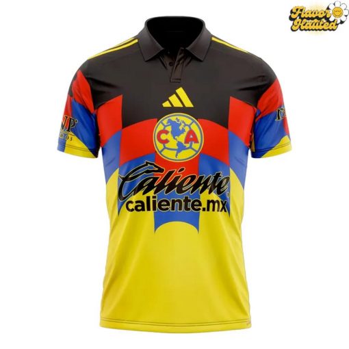 Club América Official Team 2025 Polo Shirt