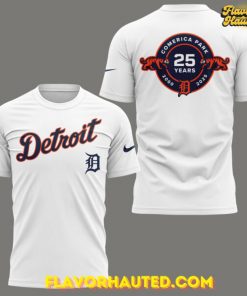 Detroit Tigers 25th Anniversary Of Comerica Park T-Shirt