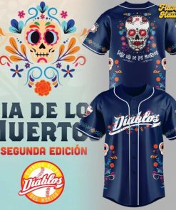 Diablos Rojos del México x Día de Muertos 2025 Baseball Jersey