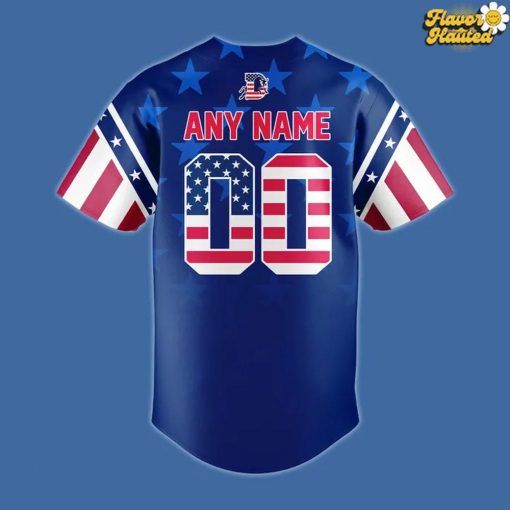 Durham Bulls Independence Day 2025 Baseball Jersey