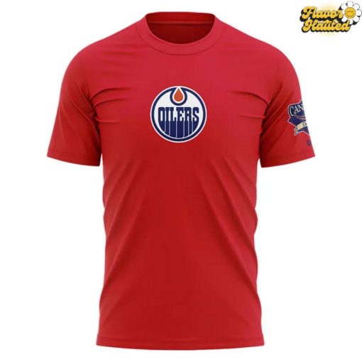 Edmonton Oilers Happy Canada Day 2025 Special T-Shirt