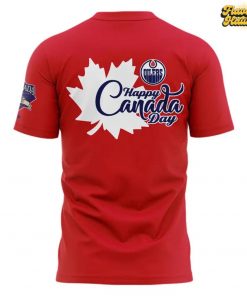 Edmonton Oilers happy Canada Day 2025 Special T Shirt 3