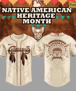El Paso Chihuahuas Native American Heritage Night Baseball Jersey