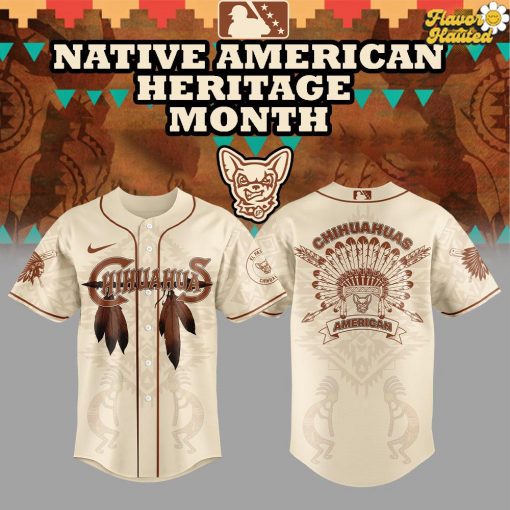 El Paso Chihuahuas Native American Heritage Night Baseball Jersey