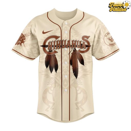 El Paso Chihuahuas Native American Heritage Night Baseball Jersey