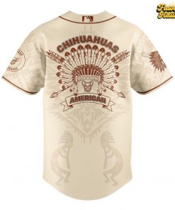El Paso Chihuahuas Celebrating Native American Heritage Night Baseball Jersey 3