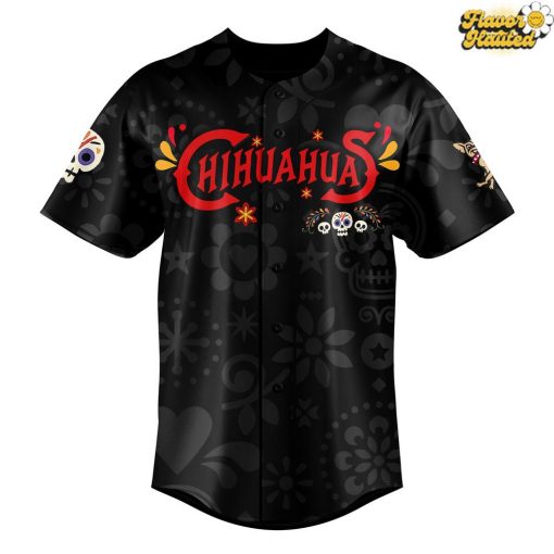 El Paso Chihuahuas Día de los Muertos Baseball Jersey