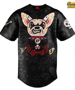 El Paso Chihuahuas Día de los Muertos Baseball Jersey 3
