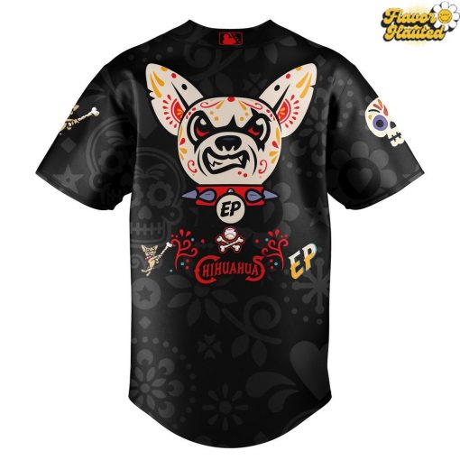 El Paso Chihuahuas Día de los Muertos Baseball Jersey