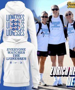 Everyone Watches The Lionesses 2025 Hoodie