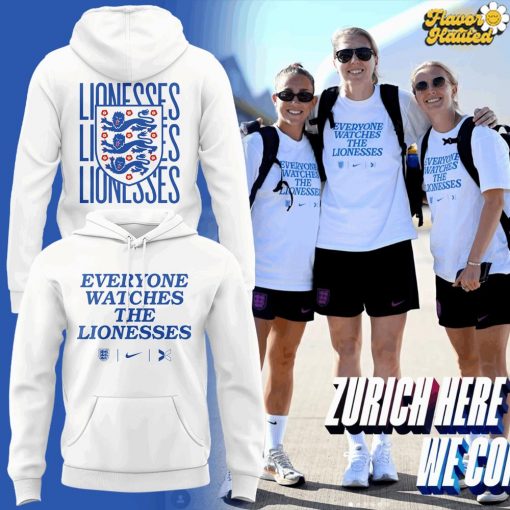 Everyone Watches The Lionesses 2025 Hoodie