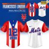 Francisco Lindor Puerto Rico-Themed New York Mets Limited Edition Baseball Jersey