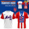 Francisco Lindor Puerto Rico-Themed New York Mets Limited Edition T-Shirt