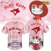 Hello Kitty x Toronto Blue Jays Sakura Pink Baseball Jersey