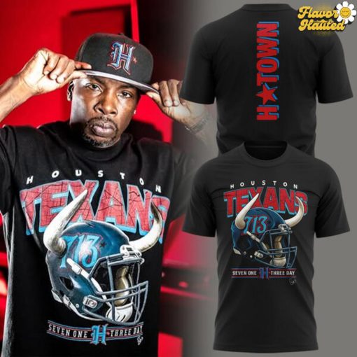 Houston Texans H-Town 713 Day Lil Keke T-Shirt