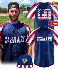 Idaho Falls Chukars Independence Day 2025 Baseball Jersey