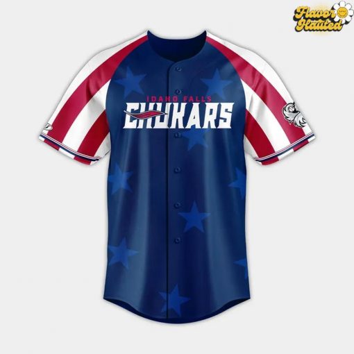 Idaho Falls Chukars Independence Day 2025 Baseball Jersey