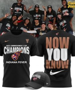 Indiana Fever 2025 Commissioner’s Cup Champions Special T-Shirt