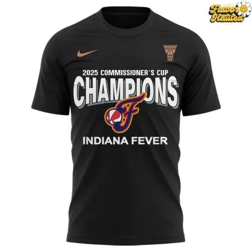 Indiana Fever 2025 Commissioner’s Cup Champions Special T-Shirt