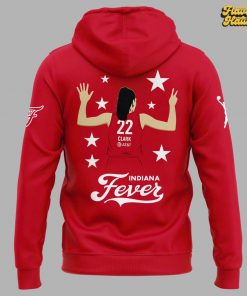 Indiana Fever Caitlin Clark #22 Red Hoodie 3
