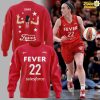 Indiana Fever Caitlin Clark #22 Red Sweatshirt