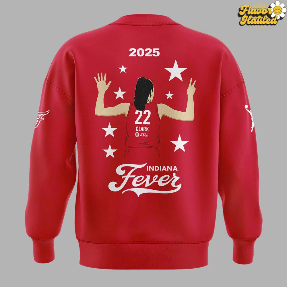 Indiana Fever Caitlin Clark #22 Red Sweatshirt Indiana Fever Caitlin Clark #22 Red Sweatshirt