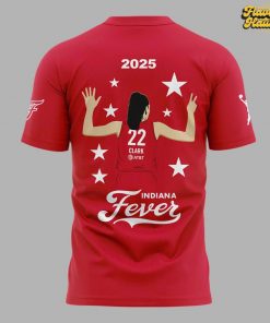 Indiana Fever Caitlin Clark #22 Red T Shirt 3