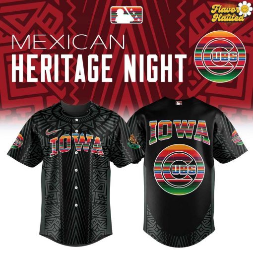 Iowa Cubs Mexican Heritage Night Special Baseball Jersey
