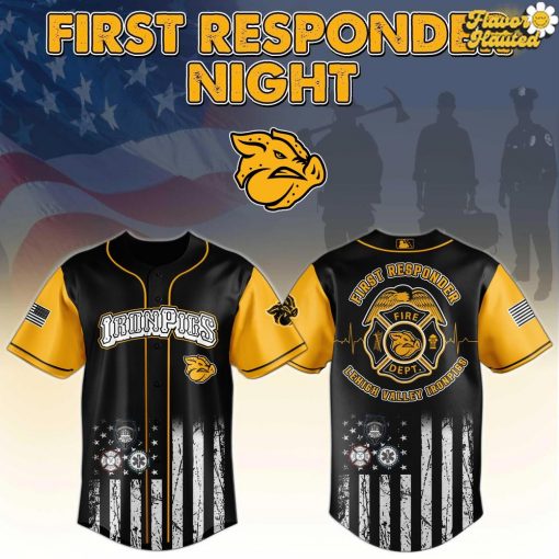 Lehigh Valley IronPigs First Responders Night Special Edition Baseball Jersey