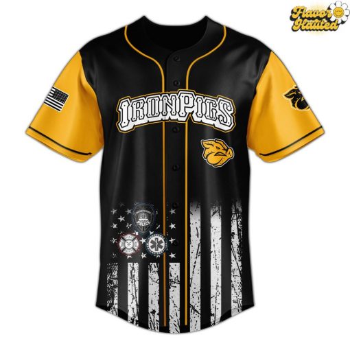 Lehigh Valley IronPigs First Responders Night Special Edition Baseball Jersey