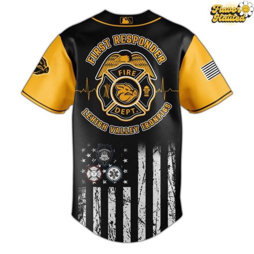 Lehigh Valley IronPigs First Responders Night Special Edition Baseball Jersey