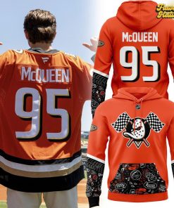Lightning McQueen x Anaheim Ducks Special Hoodie