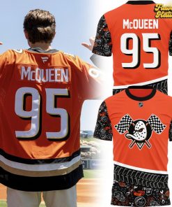 Lightning McQueen x Anaheim Ducks Special T-Shirt