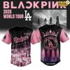 Los Angeles Dodgers BLACKPINK 2025 World Tour Special Baseball Jersey
