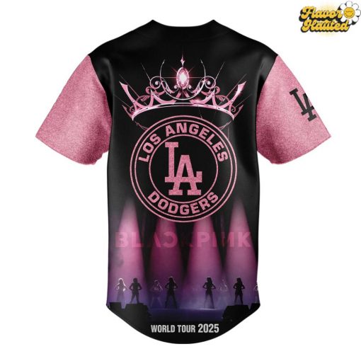 Los Angeles Dodgers BLACKPINK 2025 World Tour Special Baseball Jersey