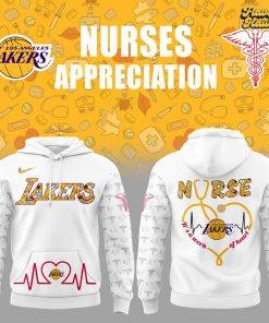 Los Angeles Lakers Nurses Appreciation Special Hoodie