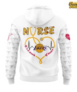 Los Angeles Lakers Nurses Appreciation Special Hoodie 3