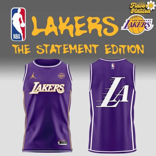 Los Angeles Lakers The Statement Edition Basketball Jersey