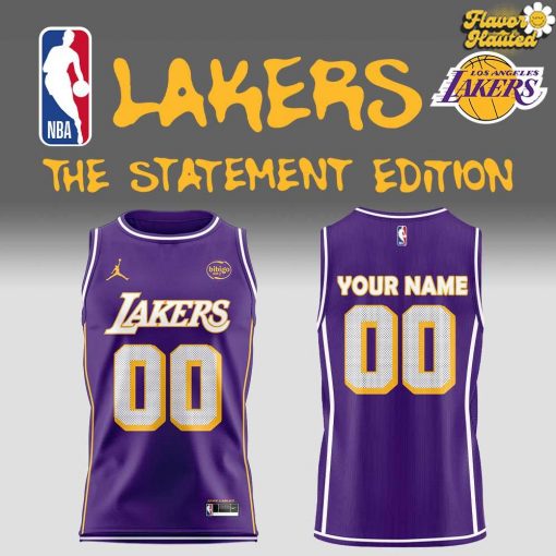 Los Angeles Lakers The Statement Edition Basketball Jersey