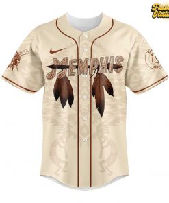 Memphis Redbirds Native American Heritage Month 2025 Special Baseball Jersey