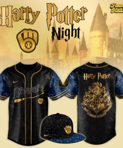 Milwaukee Brewers Harry Potter Night Special Edition Baseball Jersey