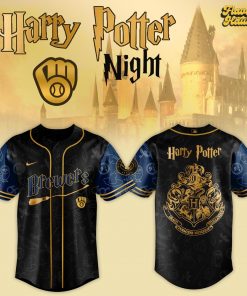 Milwaukee Brewers Harry Potter Night Special Edition Baseball Jersey