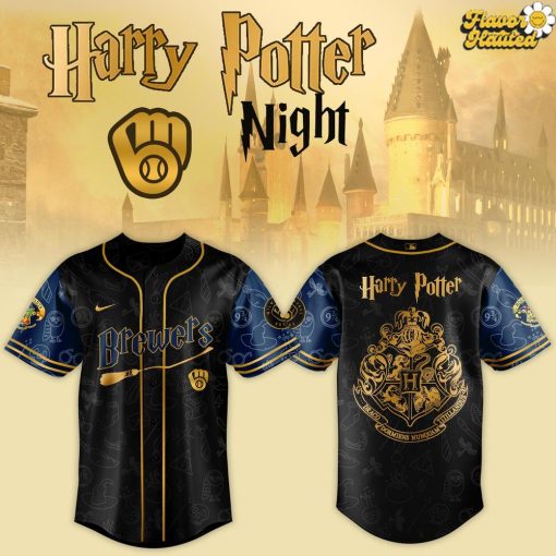 Milwaukee Brewers Harry Potter Night Special Edition Baseball Jersey