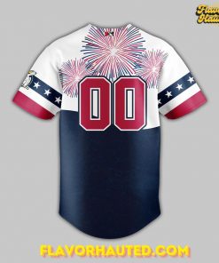 Myrtle Beach Pelicans Independence Day 2025 Baseball Jersey 3
