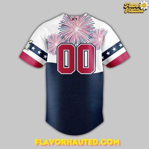 Myrtle Beach Pelicans Independence Day 2025 Baseball Jersey