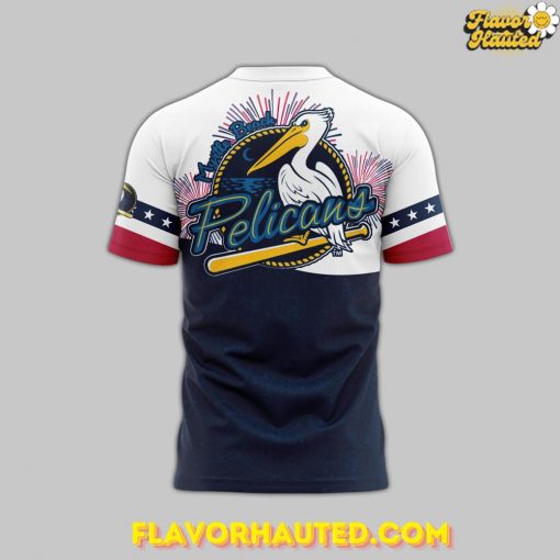 Myrtle Beach Pelicans Independence Day 2025 T-Shirt