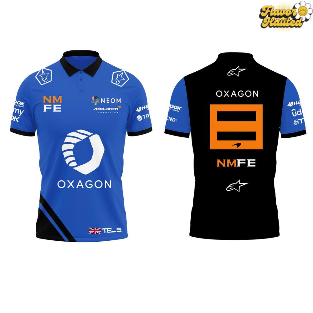 NEOM McLaren FE New 2025 Polo Shirt NEOM McLaren FE New 2025 Polo Shirt